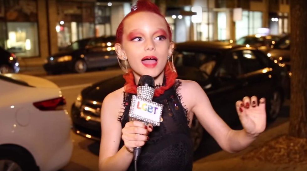 8-year-old drag queen 'Lactatia' says if your parents don't let you do drag, 'you need new parents
