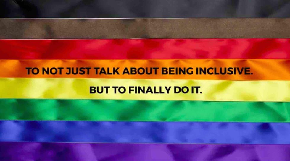 LGBT activists add colors to the pride flag to make it more inclusive — but they left one off