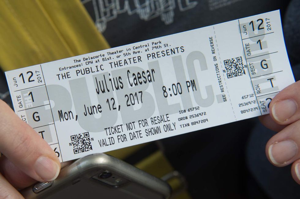 Critics allege alt-right activists are attempting to profit from Shakespeare in the Park protests