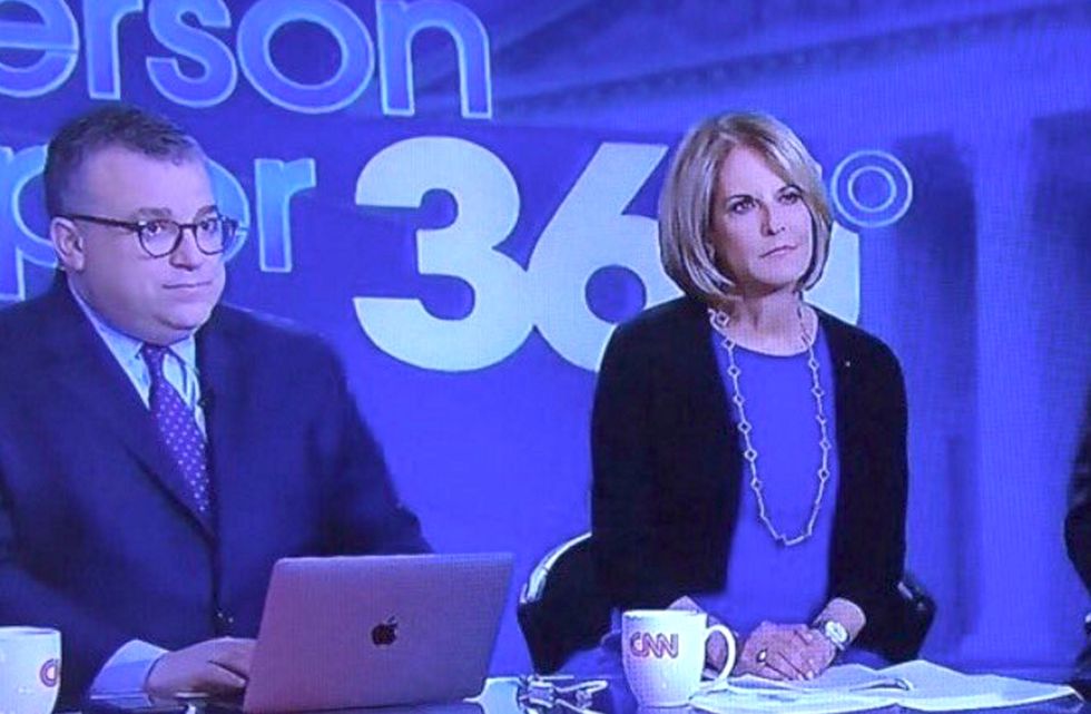 This image captured the mainstream media's reaction to the Georgia special election and went viral