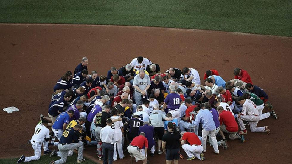 Rep: We had to borrow baseball equipment that 'didn't have blood or bullet holes