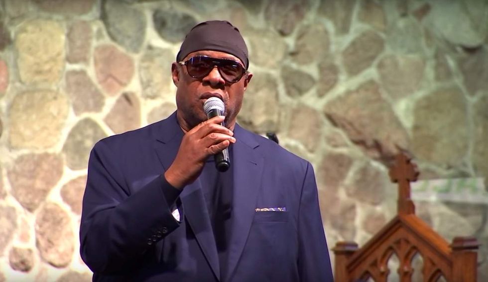 Music legend Stevie Wonder's blunt message for some who say 'Black Lives Matter