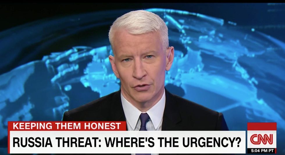 Anderson Cooper tries to hit Trump over Russia 'hacking' — completely annihilates Obama instead