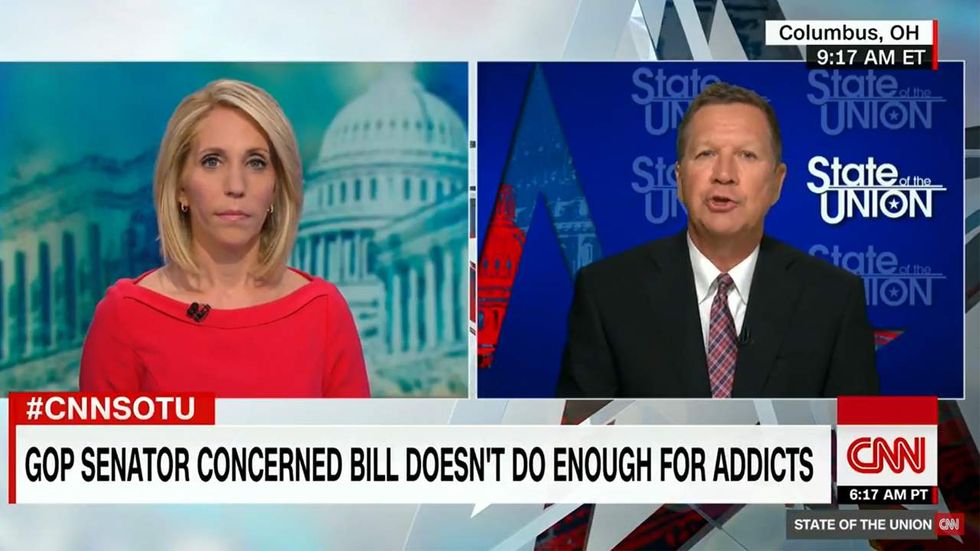 John Kasich’s health care fear-mongering reaches new heights — you’ve got to see what he told CNN
