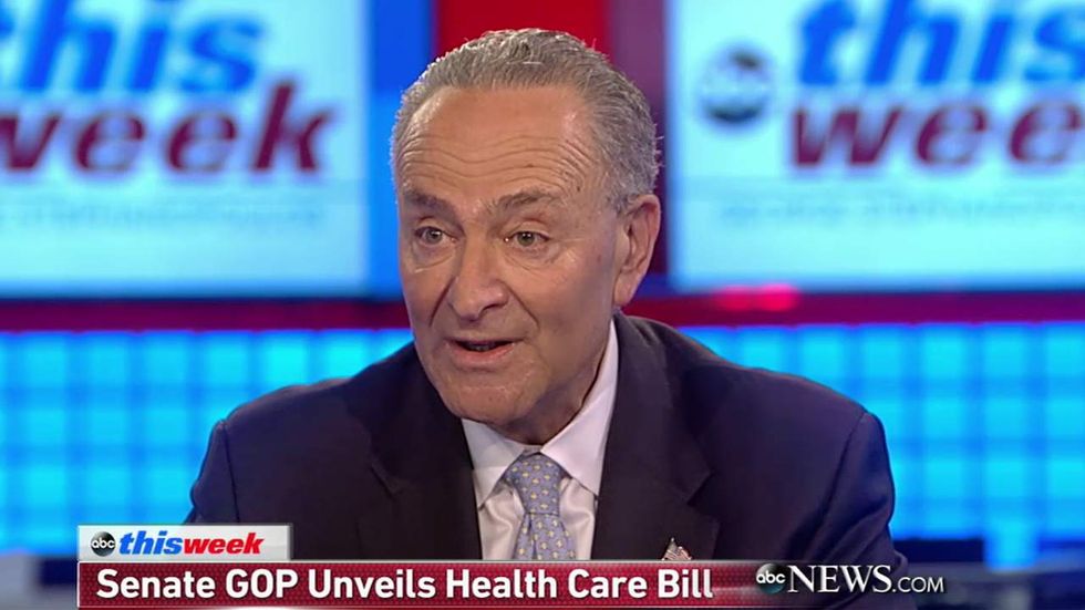 Chuck Schumer accidentally crushes Hillary Clinton in latest interview