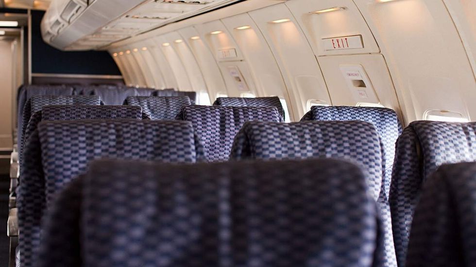 A larger man tried to be courteous on a flight and was humiliated instead