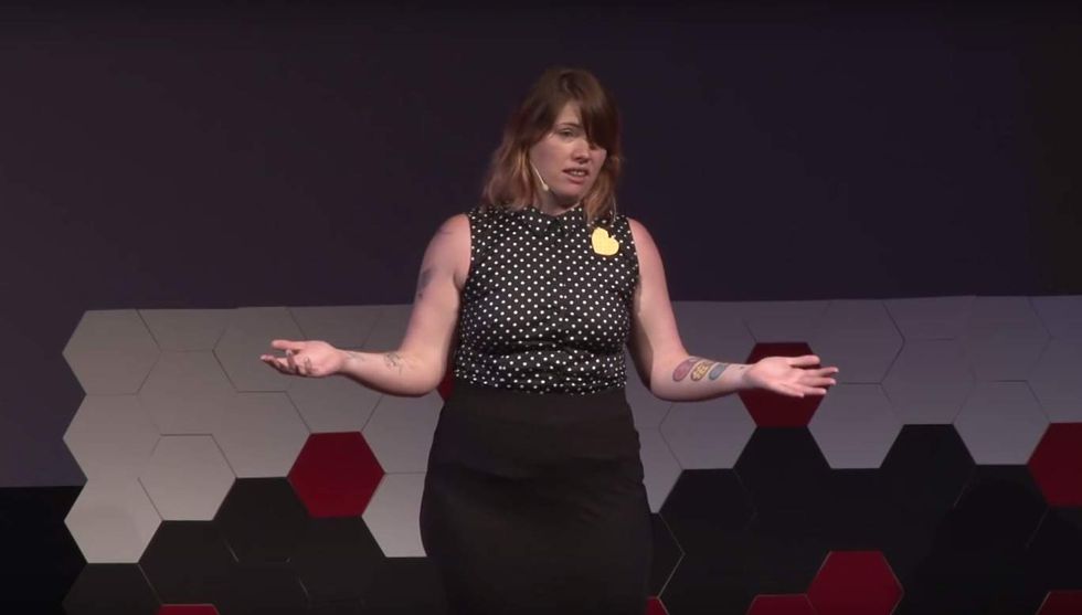 Have you killed any men today? If not, why not?': Feminist author's note to reader raises eyebrows