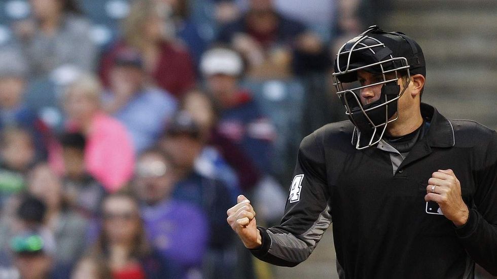 This umpire made the right call and it saved a woman’s life