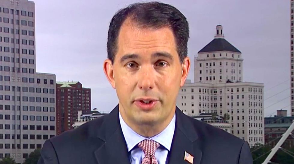 Governor Scott Walker has two words of advice for Trump about his tweets