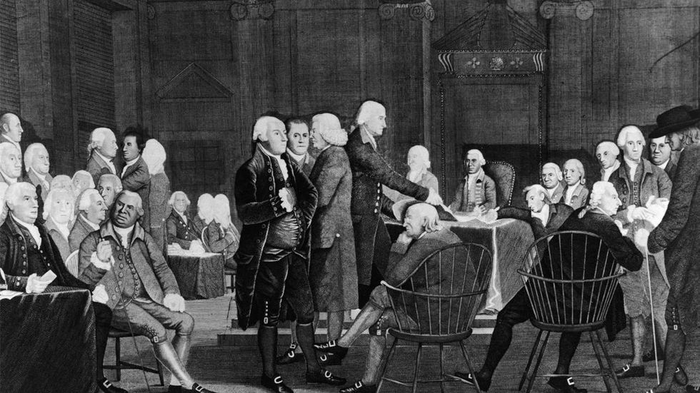 ‘Absolved from all Allegiance to the British Crown’: Congress declares American independence