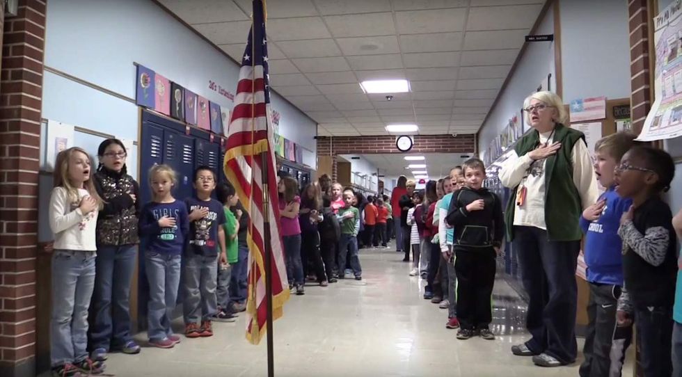 I told my kids they can stop saying the Pledge of Allegiance,' mom declares on July 4th