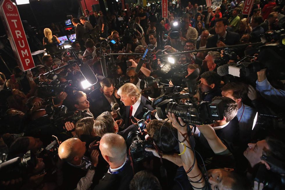 New poll shows who Americans trust more, Trump or the mainstream media