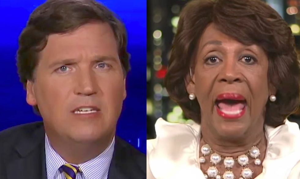 Tucker Carlson accuses Maxine Waters of living in neighborhood 'segregated' from constituents