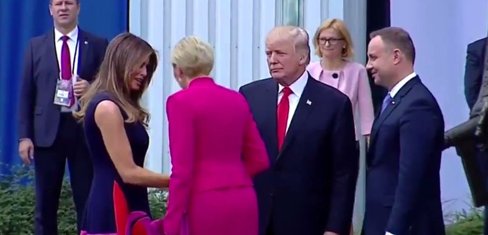 CNN reporter gets caught tweeting deceptively edited, Trump-mocking video from Poland