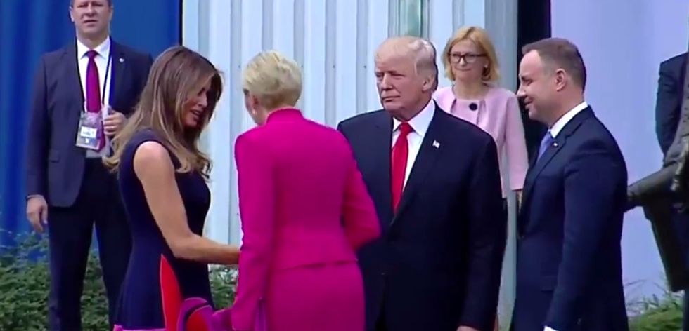 CNN reporter gets caught tweeting deceptively edited, Trump-mocking video from Poland