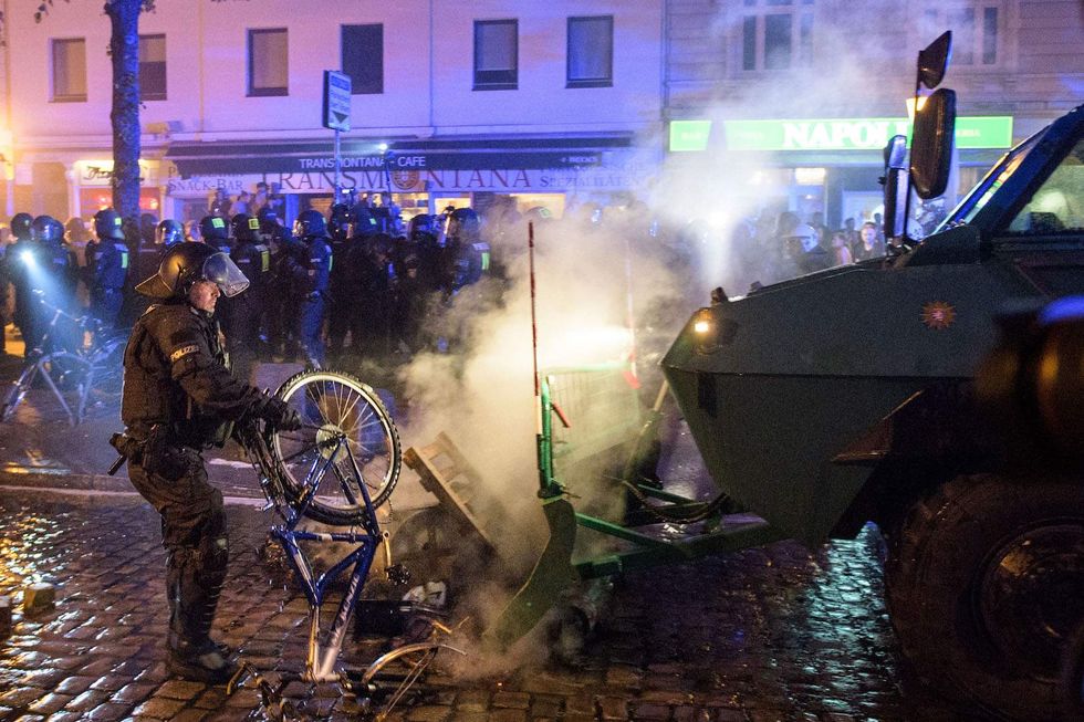 Watch: Violence escalates as G20 rioters injure dozens of police