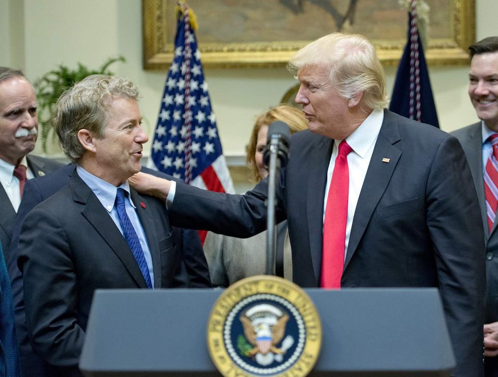 Rand Paul has reportedly convinced Trump to repeal Obamacare now, replace later