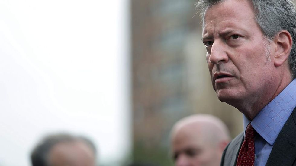 NYC Mayor De Blasio blew off NYPD ceremony to protest the G20 summit