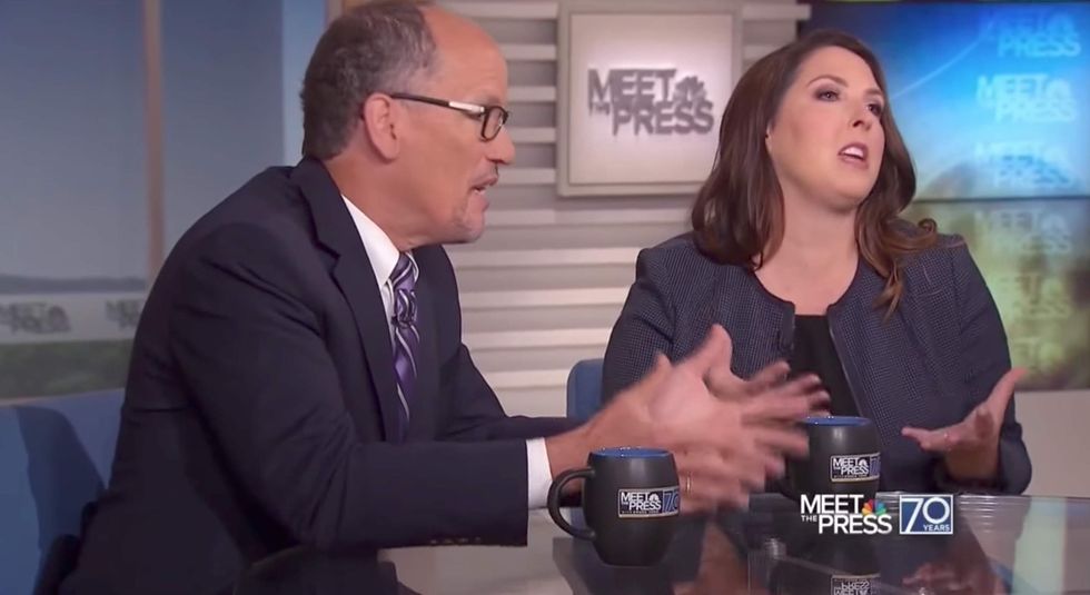 Watch: RNC chairwoman scolds Tom Perez for his vulgar anti-GOP rhetoric — straight to his face