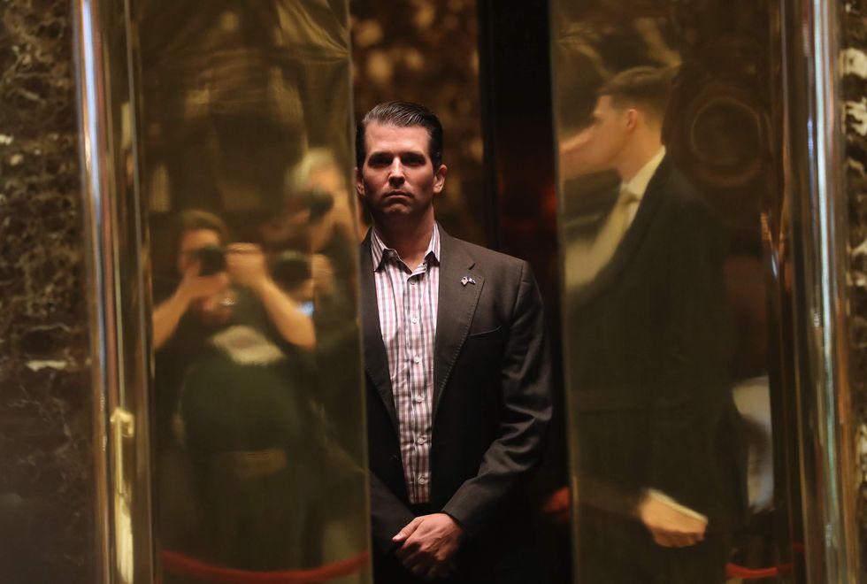 Borders on treason': NYT reports Donald Trump Jr. met with Russian lawyer for dirt on Clinton
