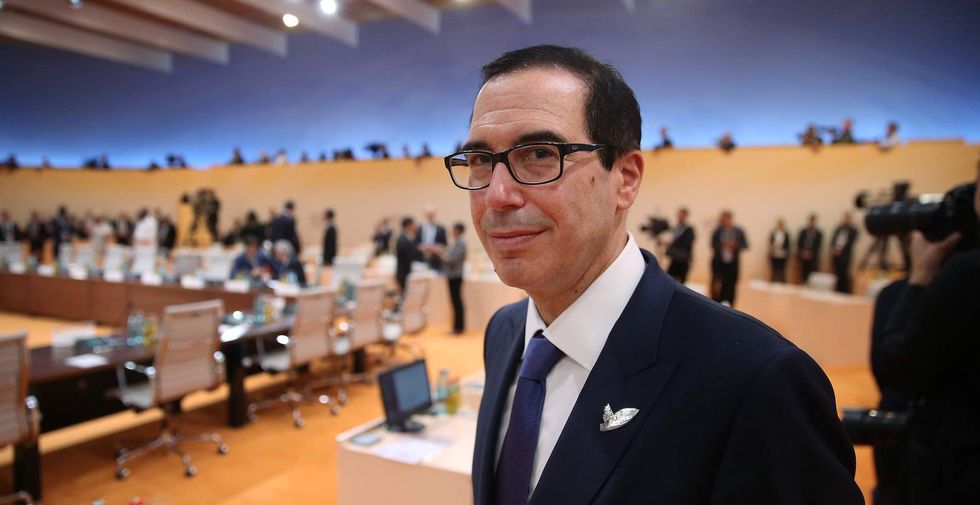 Treasury secretary slaps down reports that Steve Bannon wants Trump to raise taxes on the rich