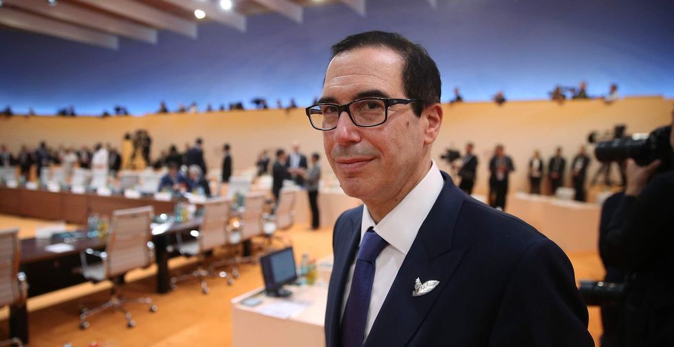 Treasury secretary slaps down reports that Steve Bannon wants Trump to raise taxes on the rich