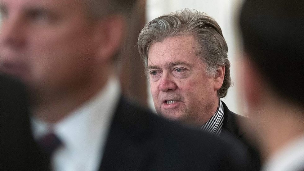 Steve Bannon appears to be out of the dog house with Trump again