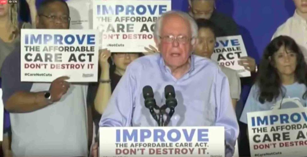 Bernie Sanders: GOP health care bill could be deadlier than a '9/11, every single year