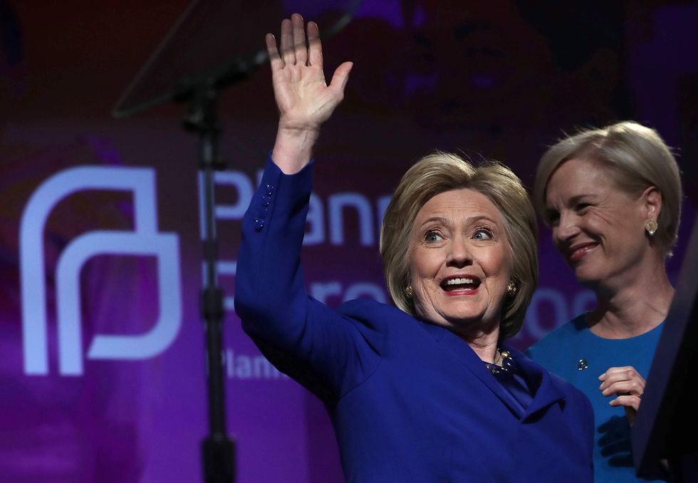 Hillary Clinton is now hawking T-shirts for Planned Parenthood