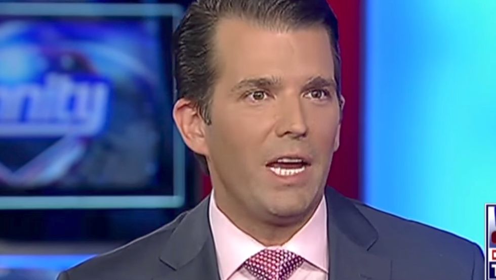 Trump Jr. admits he would have acted differently about Russian meeting
