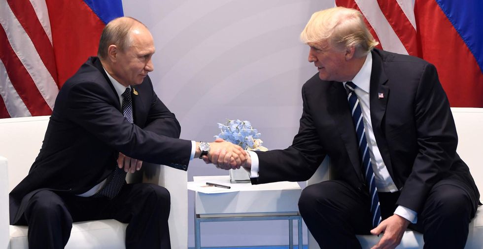 Trump slams breaking Putin news report as 'sick