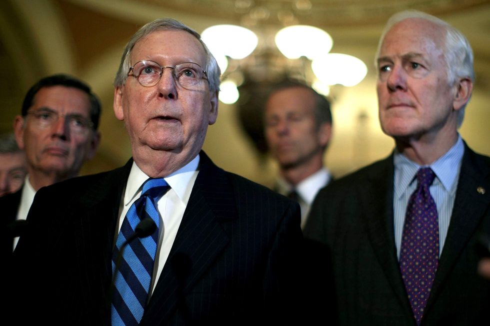 McConnell desperately grasping for Republican votes for GOP health care bill