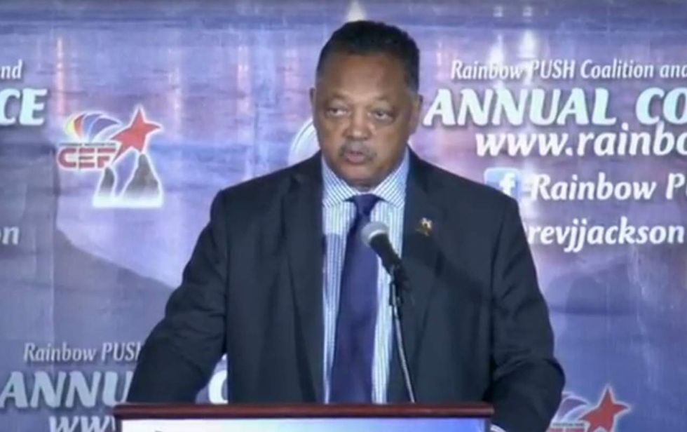 Jesse Jackson: Hillary Clinton really 'won the election' against Trump — but 'it was stolen\