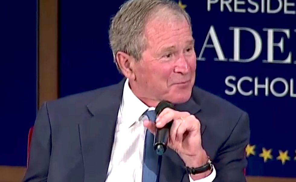 Here's the most important quality George W. Bush says you need to be president
