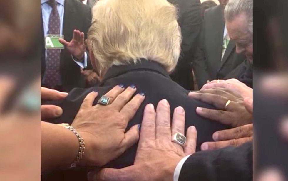 Mainstream media reveals ignorance of Christian faith after this Trump photo