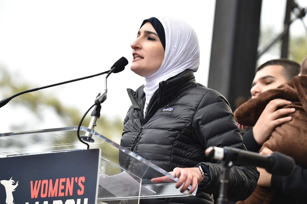 Liberal feminist women spent day protesting NRA — but their leaders walked around with armed guards