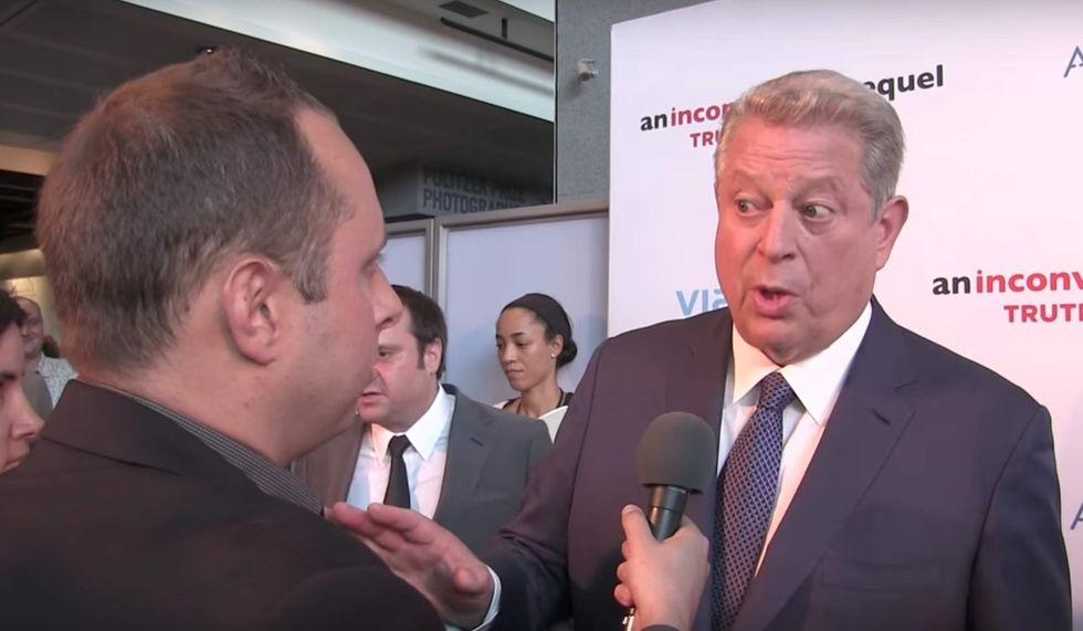 Watch: Al Gore refuses to give direct answer when confronted over bogus 2006 claims on climate change
