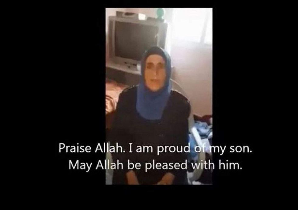 Mother of Islamic man who allegedly butchered Jewish family says she's 'proud' of her son