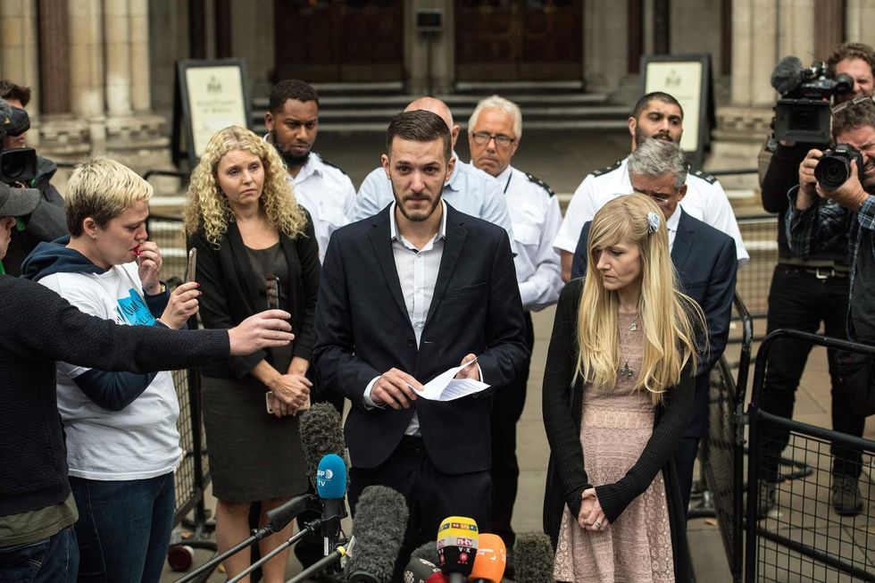 Watch: Charlie Gard’s parents deliver emotional statement explaining why they ended legal battle
