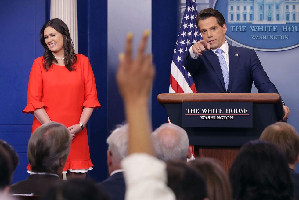 Daily Beast' writer insulted Sarah Huckabee Sanders - then Anthony Scaramucci stepped in