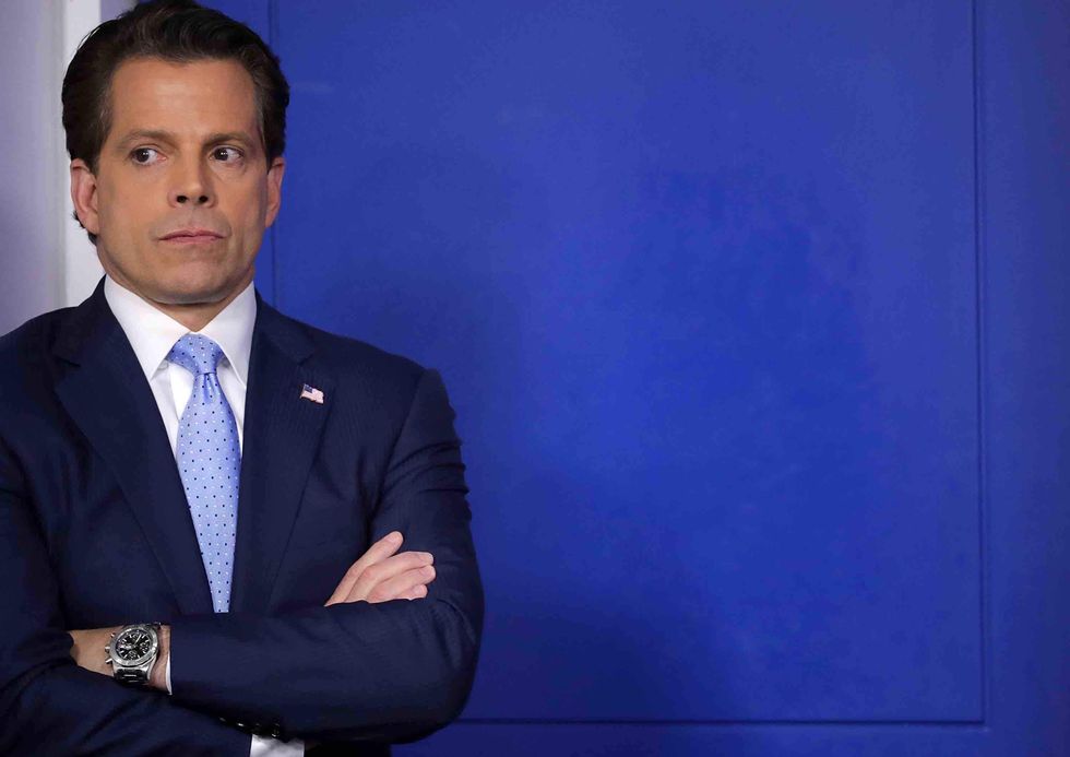 This is how far Scaramucci is willing to go to stop White House leaks