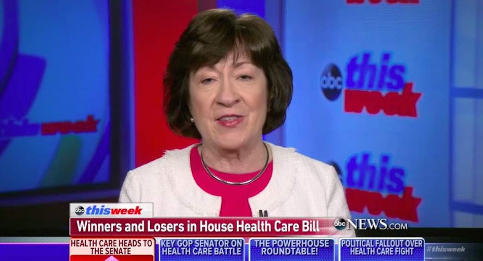Senator Collins accepts apology over insult — then gets caught tossing her own insults