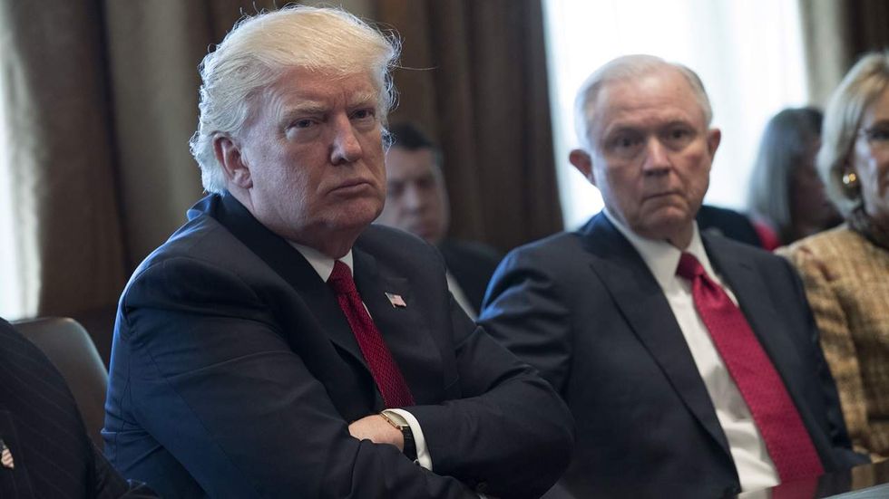 This theory might explain President Trump's anti-Sessions rant