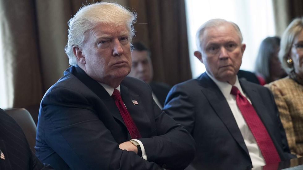 This theory might explain President Trump's anti-Sessions rant