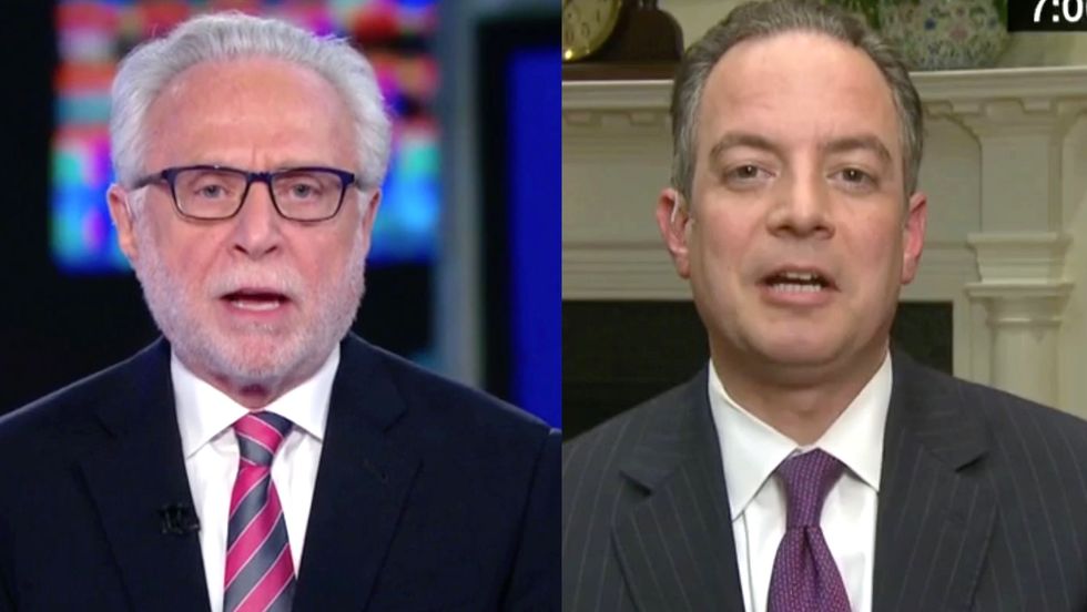 Wolf Blitzer asks Reince Priebus 'are you the leaker?' Here's what he said