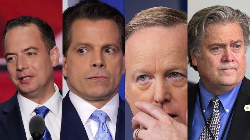 Spicer, Scaramucci, and Priebus are out. Is Steve Bannon next?