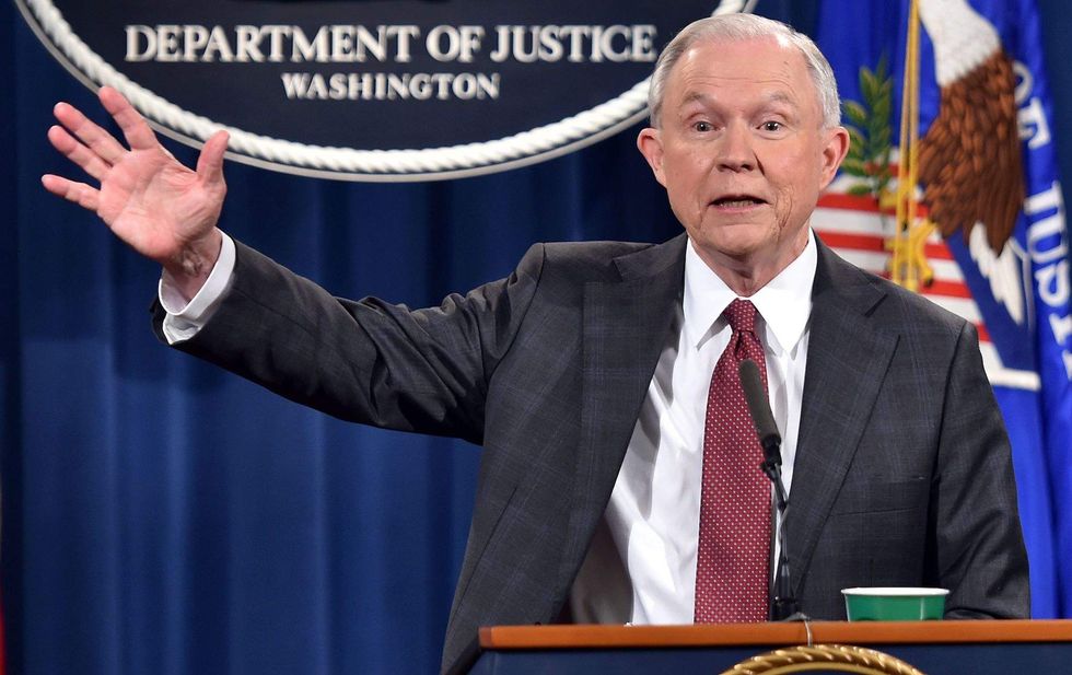 AG Sessions makes announcement about DOJ investigation into leaks