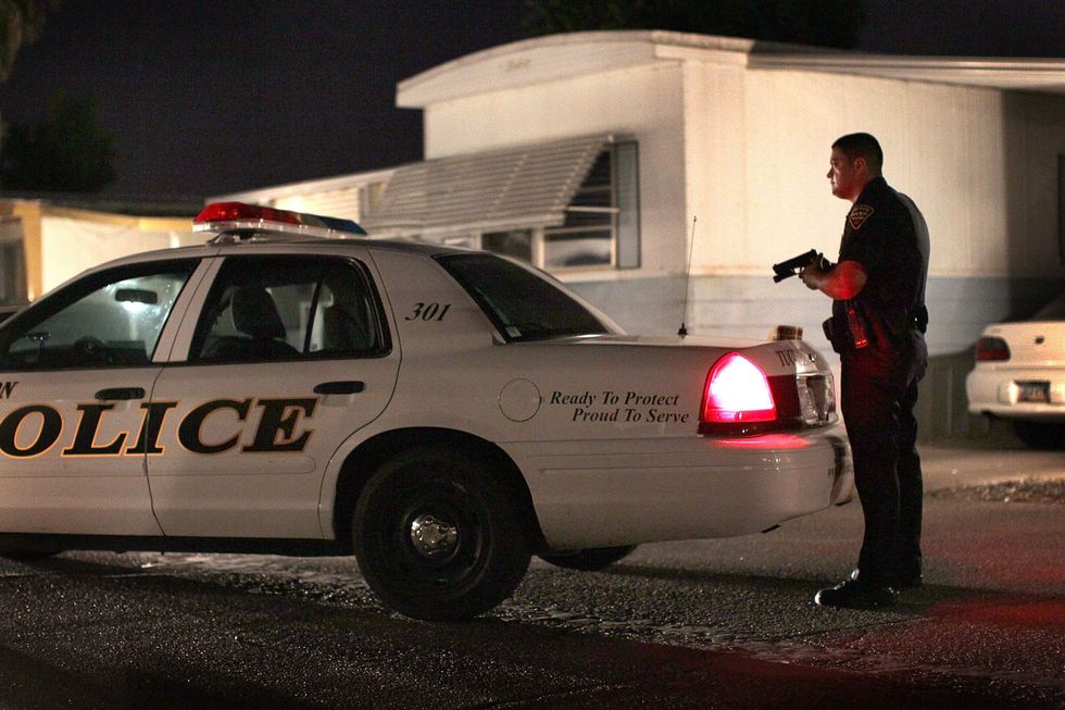 Gun-carrying pharmacy customer stops armed robbery when he shoots and kills suspect mid-stickup