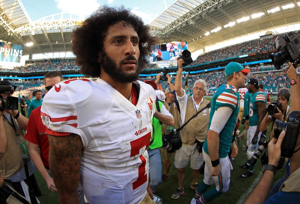 Football fans accuse Miami Dolphins of being racist after they choose not to sign Colin Kaepernick