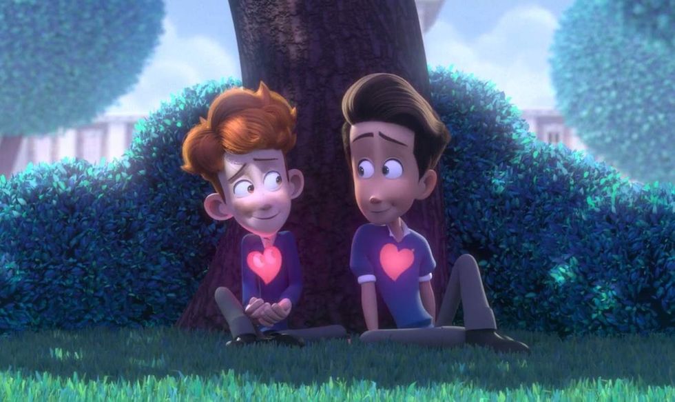 Animated video about middle school boy's attraction to another boy goes viral